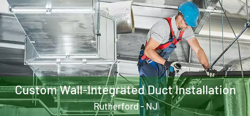  Custom Wall-Integrated Duct Installation Rutherford - NJ